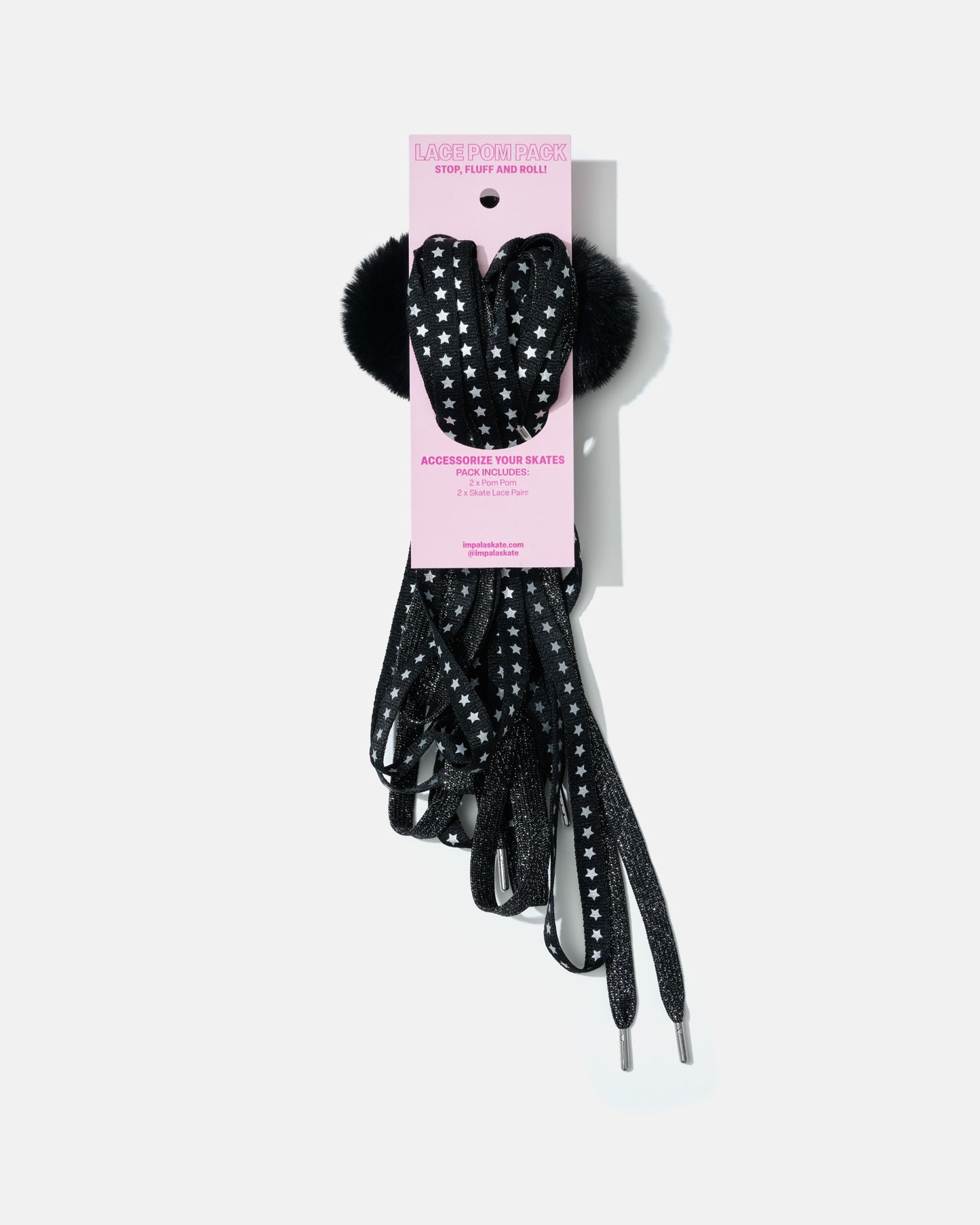 Impala Pom Pom Lace Pack - Black
