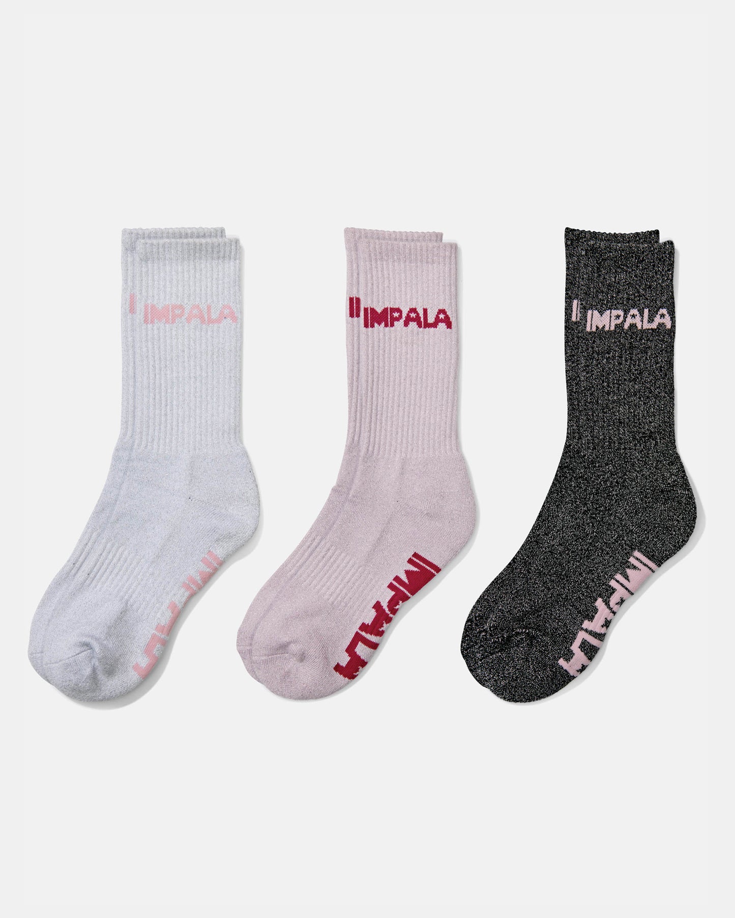 Impala Skate Socks 3-Pack - Impala Rollerskates