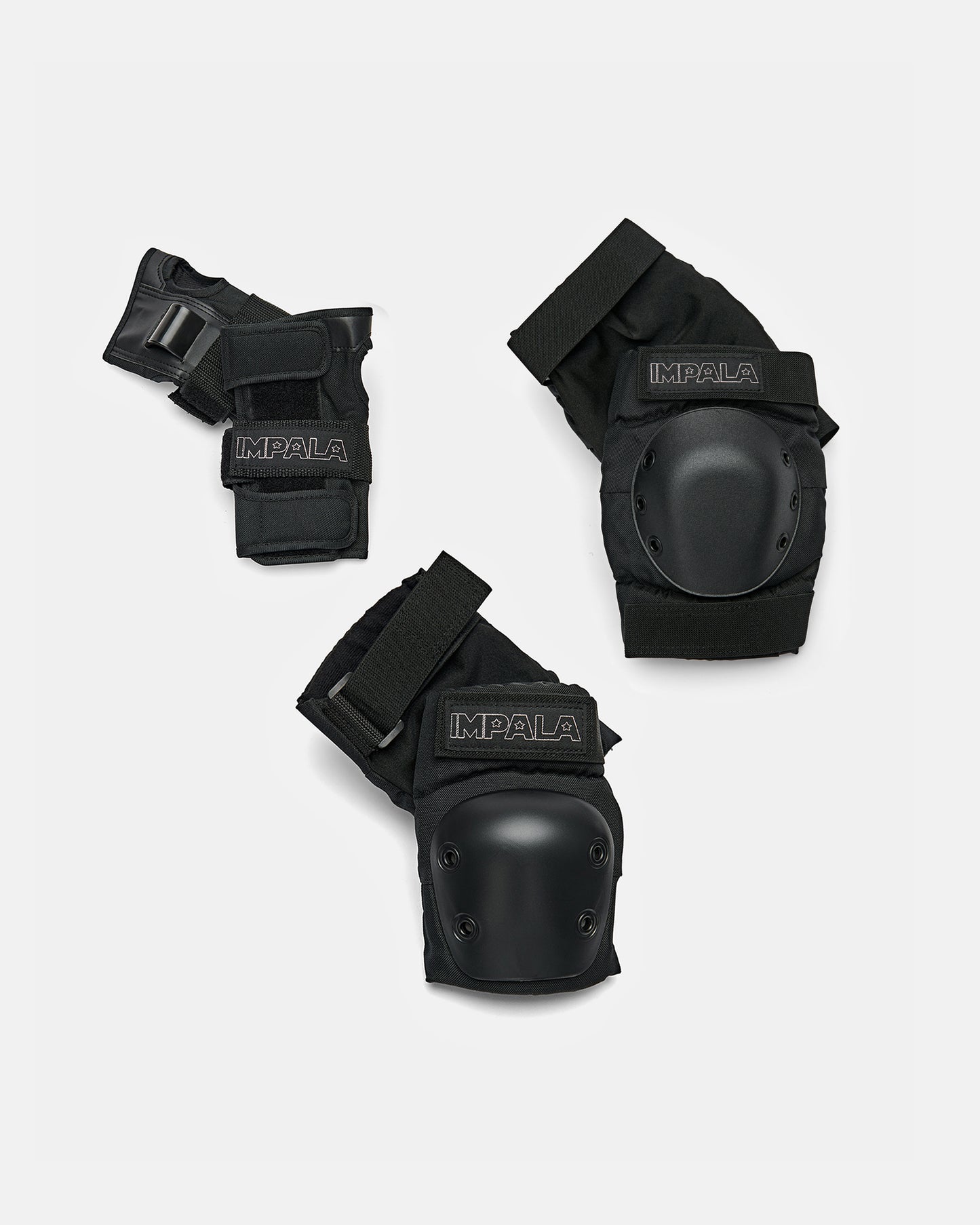 Impala Adult Protective Pack - Black - Impala Rollerskates
