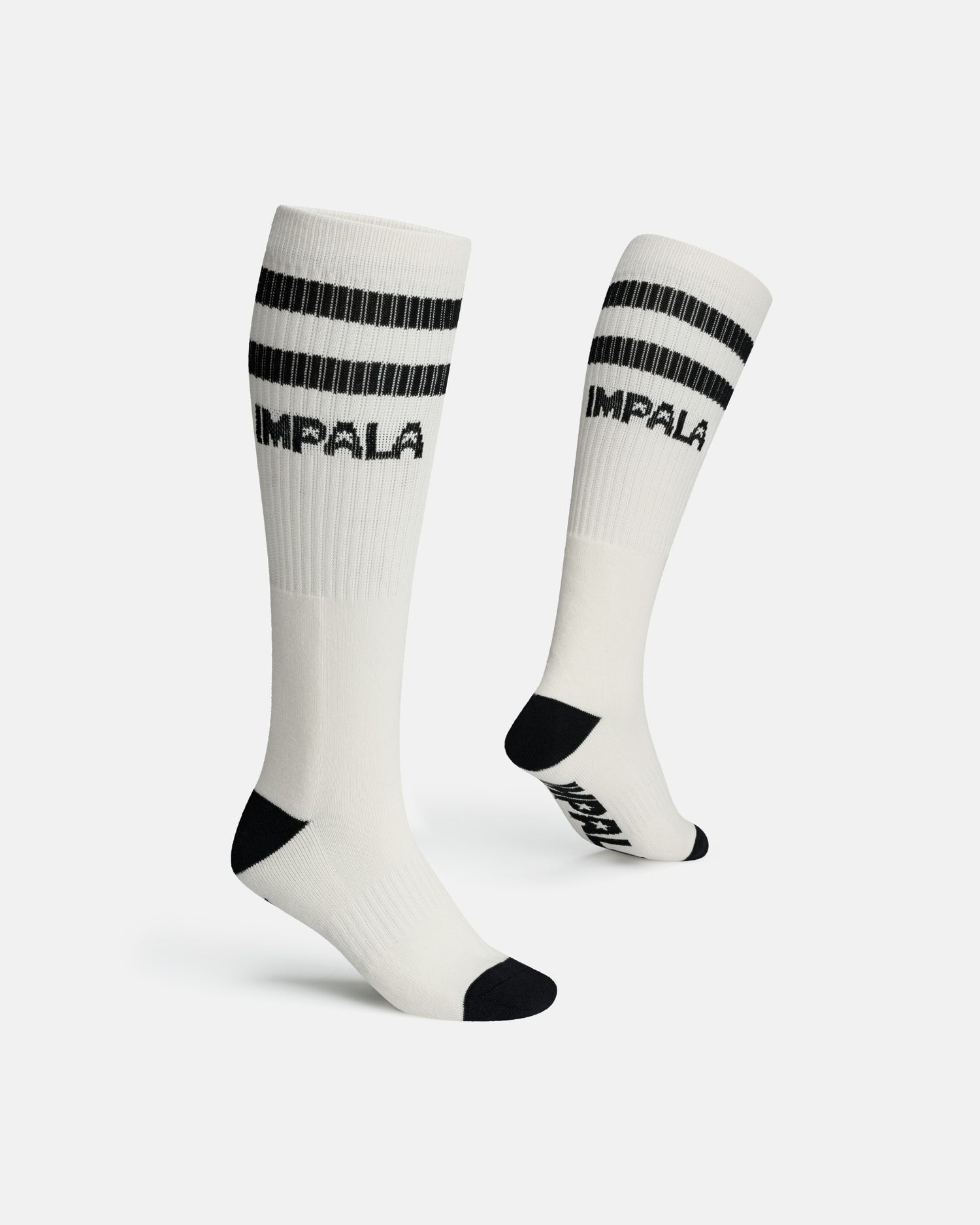 Impala High Stripe Sock 2 Pack - Coffee Creme