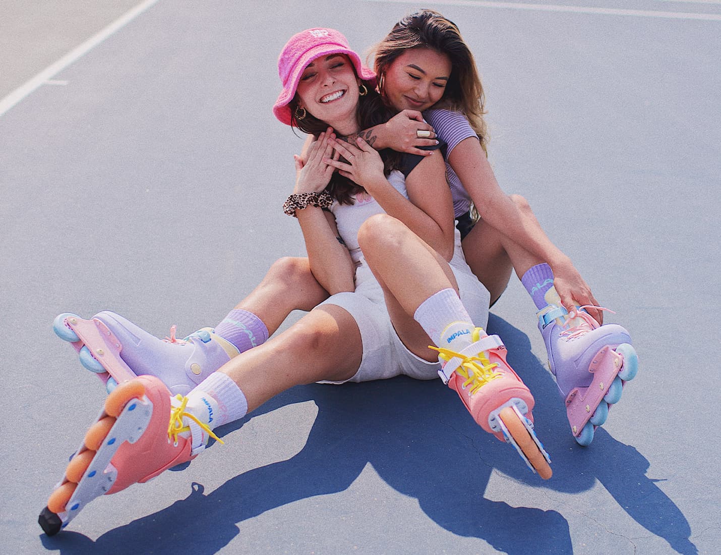 Impala Pink & Purple Inline Skates