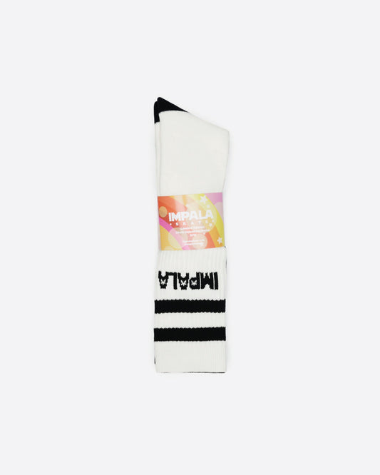 Impala High Stripe Sock 2 Pack - Coffee Creme