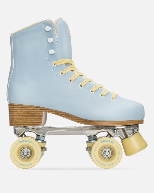 Sky Blue Rollerskate + Free Mules